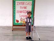 St. Mark's Girls School - Inter Class Rhyme Competition for Class Sapling : Click to Enlarge