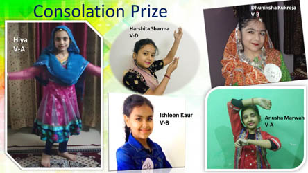 St. Mark's Girls School, Meera Bagh - Inter Class Dance Competition for students of Class V : Click to Enlarge