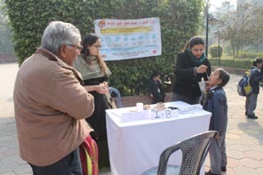 St. Mark's Girls School, Meera Bagh - Deworming Day : Click to Enlarge