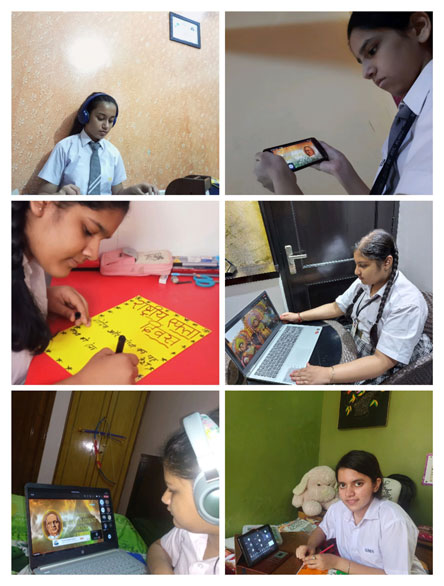 St. Mark's Girls School, Meera Bagh - Ekta Diwas : Click to Enlarge