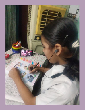 St. Mark's Girls School, Meera Bagh - Hindi Activity by Class 5 : Click to Enlarge
