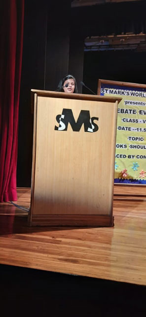St. Mark's World School, Meera Bagh - Debate Event for Class 7 : Click to Enlarge
