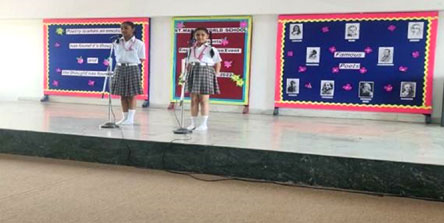 St. Mark's World School, Meera Bagh - English Recitation Event for Class 5  : Click to Enlarge