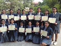 St. Mark's Girls School, Meera Bagh - Commerce Olympiad 2014-15 : Class XI : Click to Enlarge