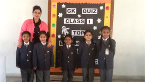 St. Mark's Girls School, Meera Bagh - G.K. Quiz on Earth and Space : Click to Enlarge