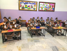 St. Mark's Girls School, Meera Bagh - Maths and Science Quiz for Classes I to V : Click to Enlarge