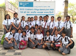 SMS Girls School, Meera Bagh - SOS Children’s Village : Bawana : Click to Enlarge