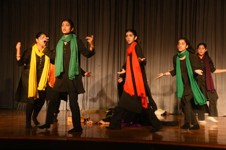 St. Mark's World School, Meera Bagh - Street Plays by Class 12 Humanities Stream students (Section A & B) : Click to Enlarge
