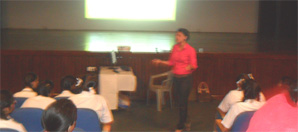 SMS Girls School - Workshop on leadership Skill : Click to Enlarge