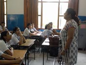 SMS, Girls School - Workshop on Peer Pressure : Click to Enlarge