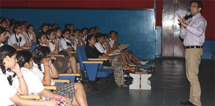 St. Mark's Girls School, Meera Bagh - Cyber Bullying Workshop for Classes XI & XII : Click to Enlarge