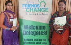 St. Mark's Girls School, Meera Bagh - Disney Friends for Change Workshop : Click to Enlarge