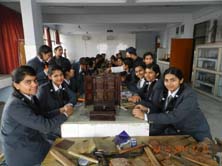 St. Mark's Girls School - Mughal Wood Carving Workshop : Click to Enlarge