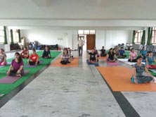 St. Mark's Girls School - Yoga Workshop : Click to Enlarge