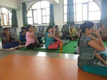 St. Mark's Girls School - Yoga Workshop : Click to Enlarge