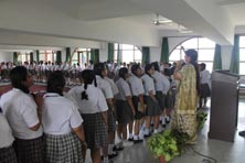 St. Mark's Girls School - >Celebrations of the International Youth Day : Click to Enlarge