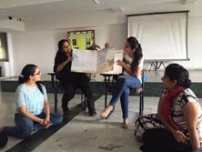St. Mark's Girls School, Meera Bagh - Learning through Drama : Click to Enlarge