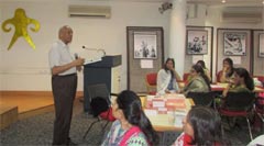St. Mark's Girls School, Meera Bagh - Teachers Training Workshop : INTACH : Click to Enlarge