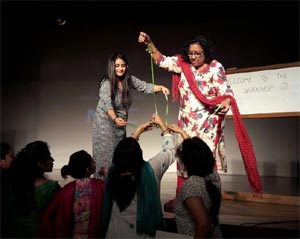 St. Mark's Girls School, Meera Bagh - Neuro Linguistic Workshop : Click to Enlarge