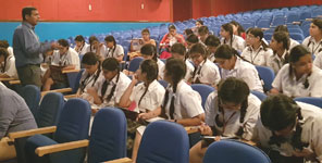 St. Mark's Girls School, Meera Bagh - Workshop on Careers for Class XII : Click to Enlarge