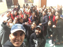 St. Mark's Girls School, Meera Bagh - Dance Workshop : Click to Enlarge