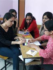 St. Mark's Girls School, Meera Bagh - Maths Workshop : Click to Enlarge
