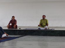 St. Mark's Girls School, Meera Bagh - Workshop on Meditation : Click to Enlarge