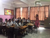 St. Mark's Girls School, Meera Bagh - Talk on Gender and Mental Health : Click to Enlarge