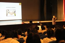 St. Mark's Girls School, Meera Bagh - A Workshop on Career in Television and Films : Click to Enlarge