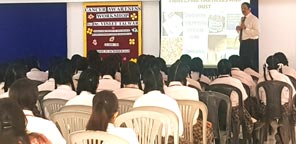 St. Mark's Girls School, Meera Bagh - Cancer Awareness Workshop for Class XI Students : Click to Enlarge
