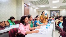 St. Mark's Girls School, Meera Bagh - Hindi Workshop : Click to Enlarge