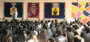 St. Mark's Girls School, Meera Bagh - Anti Bullying Workshop : Click to Enlarge