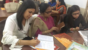 St. Mark's Girls School, Meera Bagh - Capacity Building Workshop on Life Skills : Click to Enlarge