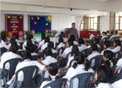 St. Mark's Girls School, Meera Bagh - Workshop on Careers for Class XII : Click to Enlarge