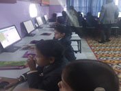 St. Mark's Girls School, Meera Bagh - Computer Workshop : Click to Enlarge