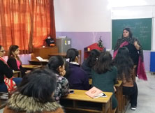 St. Mark's Girls School, Meera Bagh - Teacher Training Workshop on Debate : Click to Enlarge