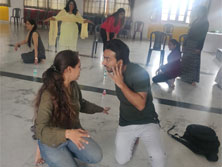 St. Mark's Girls School, Meera Bagh - Drama and Enactment Workshop : Click to Enlarge