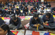 St. Mark's Girls School, Meera Bagh - HT PACE Workshop for Class VI : Click to Enlarge