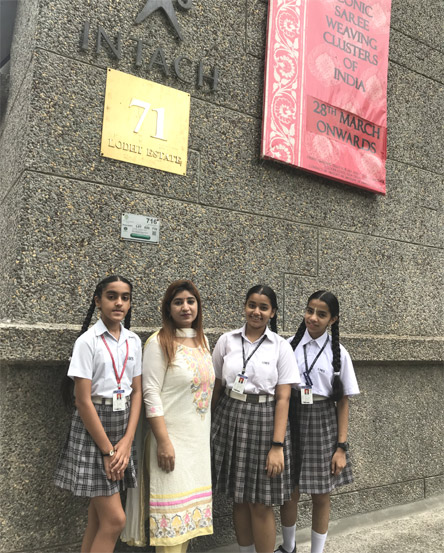 St. Mark's Girls School, Meera Bagh - Intach Workshop : Click to Enlarge