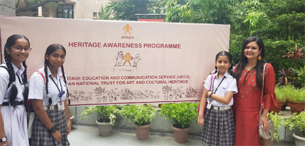 St. Mark's Girls School, Meera Bagh - Intach Workshop : Click to Enlarge