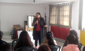 St. Mark's Girls School, Meera Bagh - Grooming, Makeup Tactics and Personal Styling Workshop : Click to Enlarge