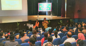 St. Mark's Girls School, Meera Bagh - Workshop on Conscious Parenting : Raising your child well : Click to Enlarge