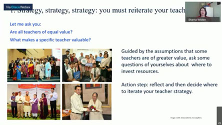 St. Mark's Girls School, Meera Bagh - Webinar on Iterating Work Place Practices Post the Covid-19 Crisis : Click to Enlarge