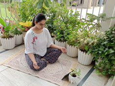 St. Mark's Girls School, Meera Bagh - Yoga for Respiratory Health Workshop : Click to Enlarge