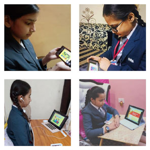 St. Mark's Girls School, Meera Bagh - Scholastic Workshop : Journey of a Book : Click to Enlarge