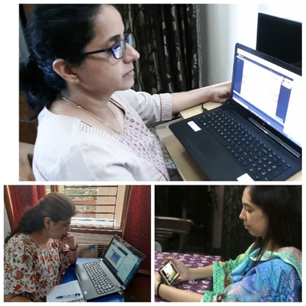 St. Mark's Girls School, Meera Bagh - Orientation on Virtual O Labs Workshop : Click to Enlarge