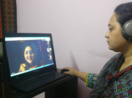 St. Mark's Girls School, Meera Bagh - Online Classroom Management Training : Click to Enlarge