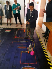 St. Mark's Girls School, Meera Bagh - Robotics Workshop organised by AVISHKAAR : Click to Enlarge