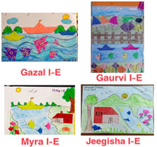 St. Mark's Girls School, Meera Bagh - Online Origami Summer Workshop for Class I : Click to Enlarge