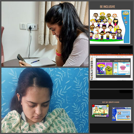 St. Mark's Girls School, Meera Bagh - Virtual Classrooms : Click to Enlarge